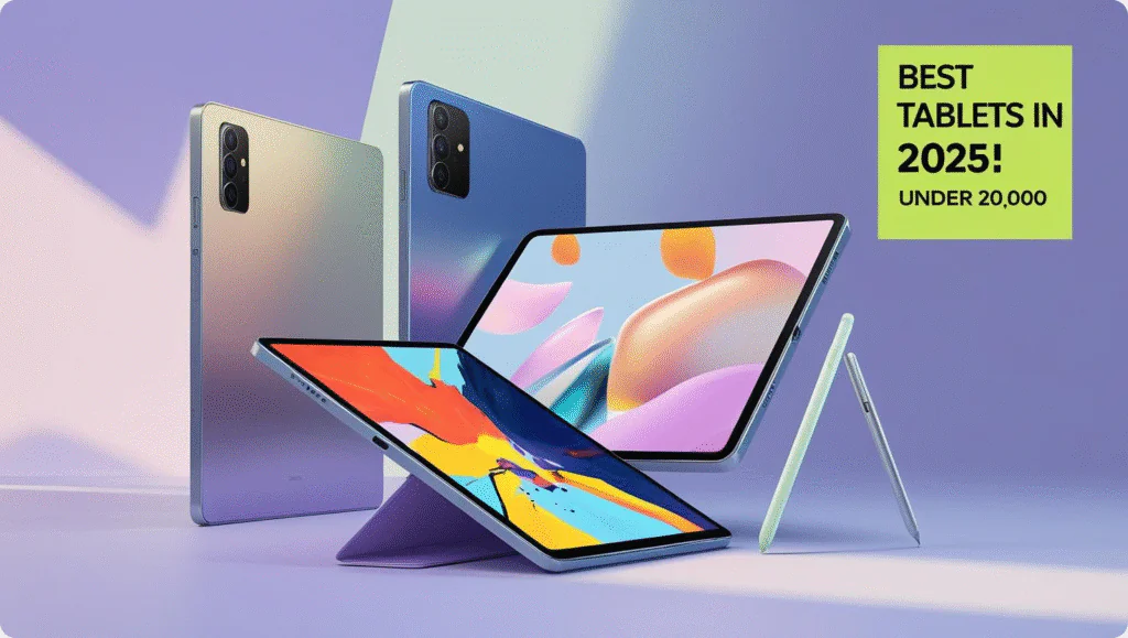 Best Tablets Under ₹20,000 in India